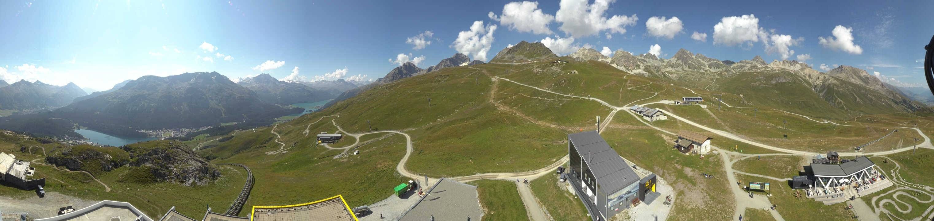 Sankt Moritz: Corviglia Panorama