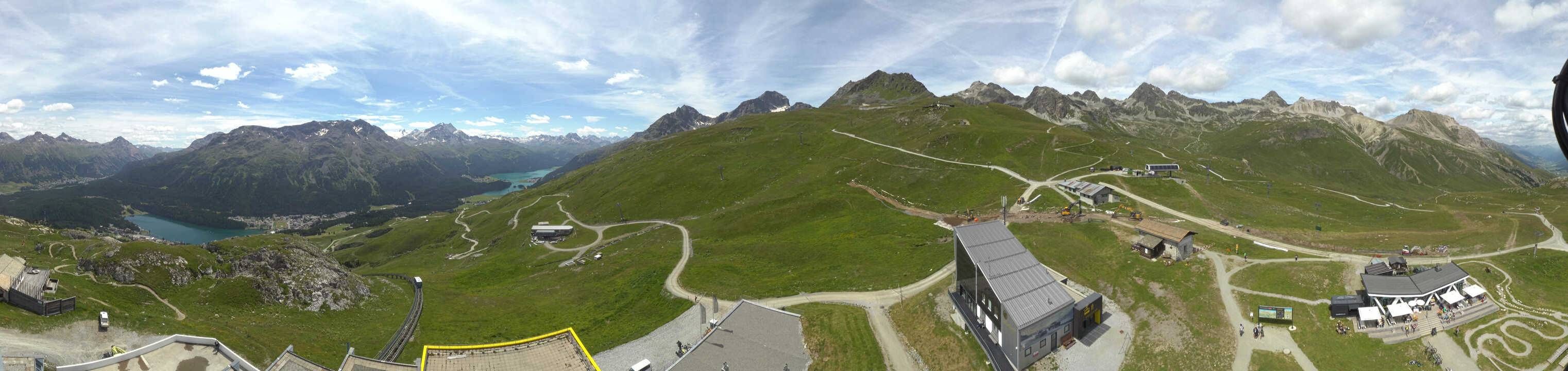 Sankt Moritz: Corviglia Panorama