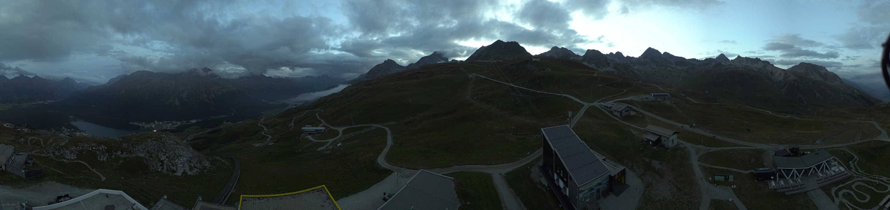 Sankt Moritz: Corviglia Panorama