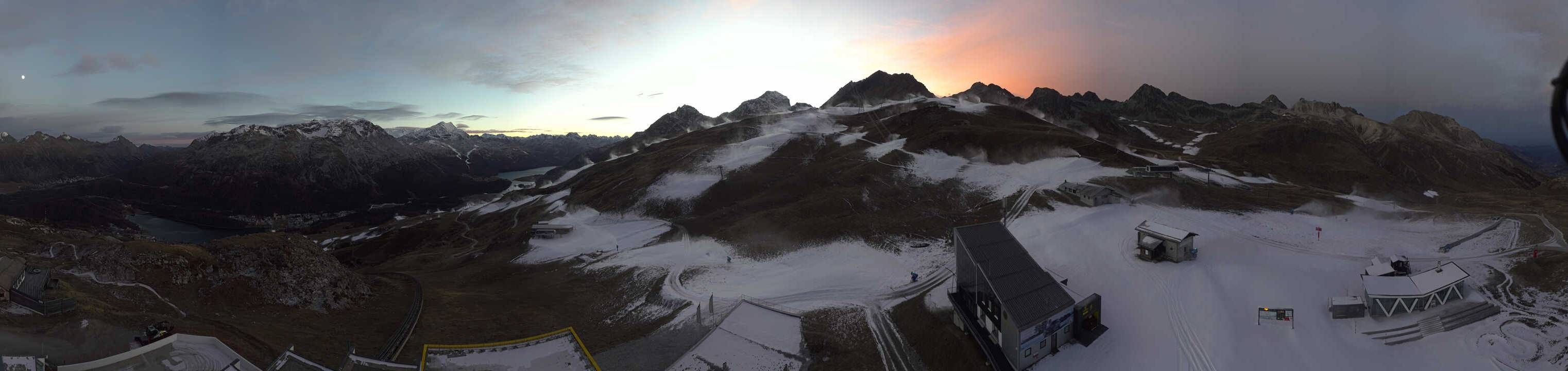 Sankt Moritz: Corviglia Panorama