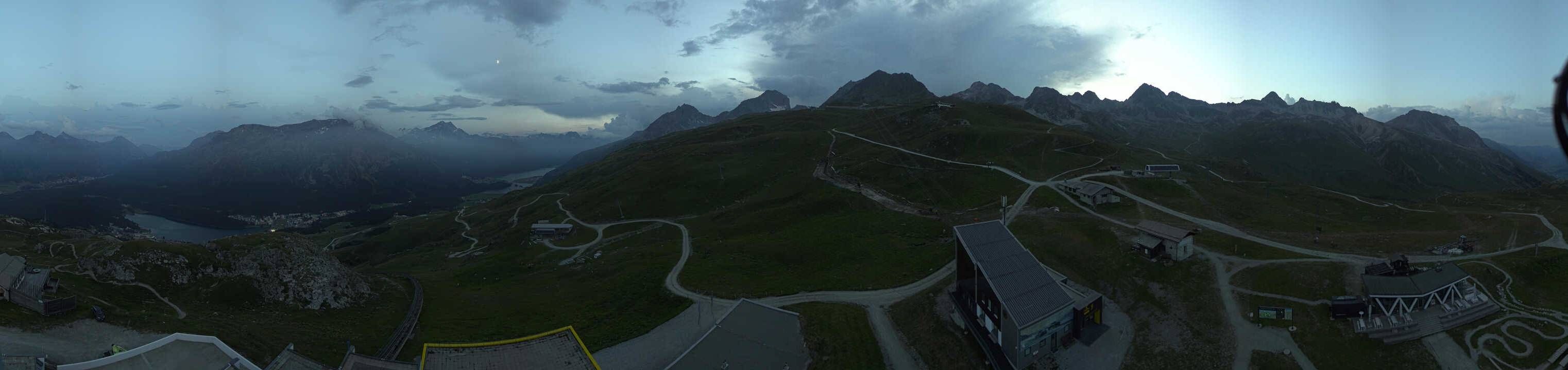 Sankt Moritz: Corviglia Panorama