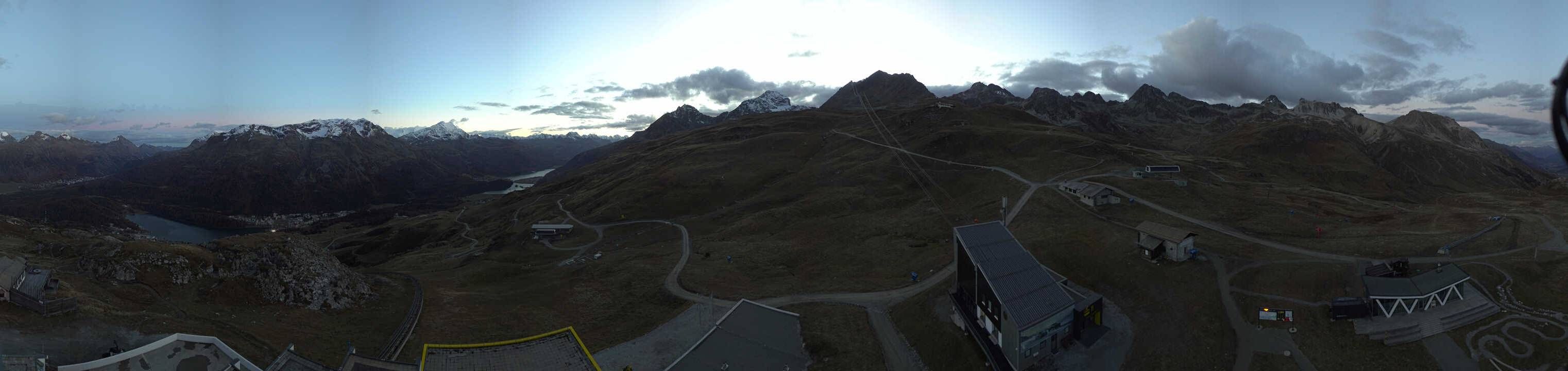 Sankt Moritz: Corviglia Panorama