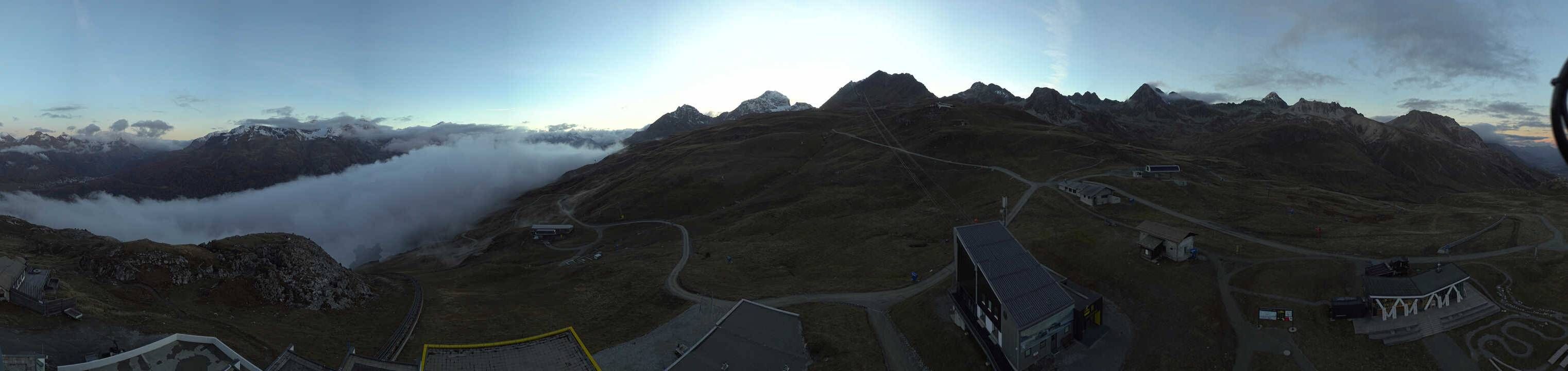 Sankt Moritz: Corviglia Panorama