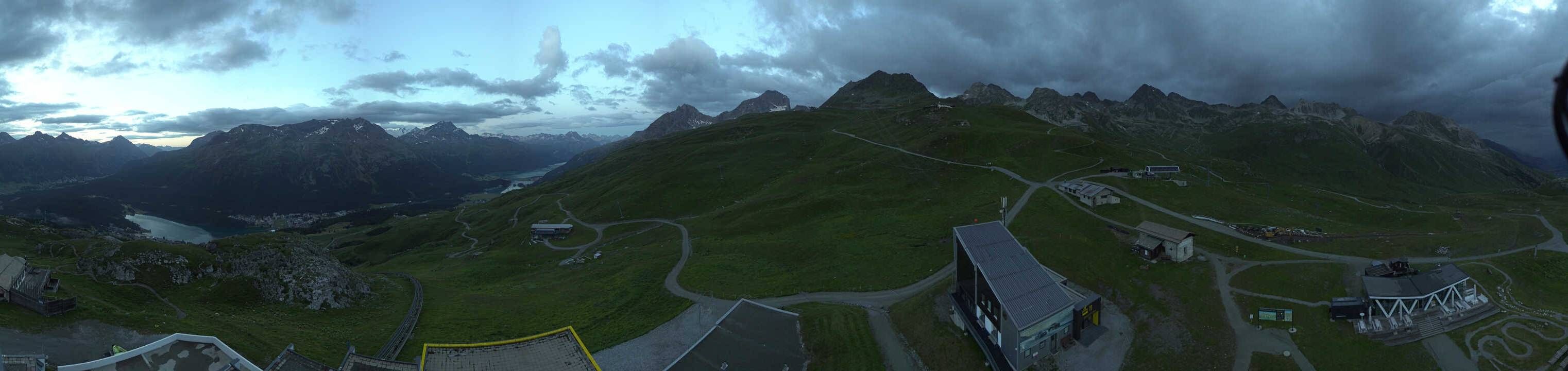 Sankt Moritz: Corviglia Panorama