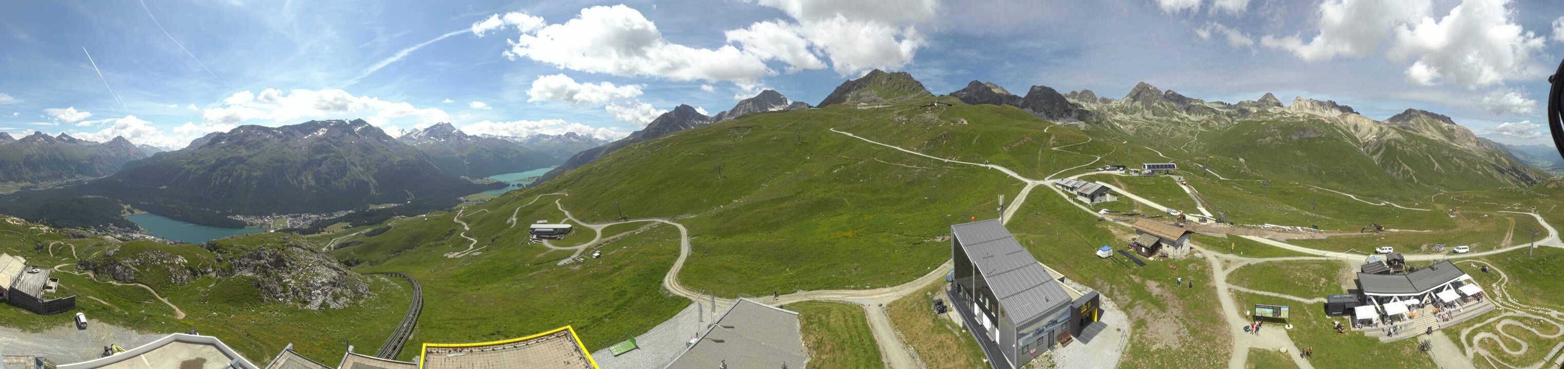 Sankt Moritz: Corviglia Panorama