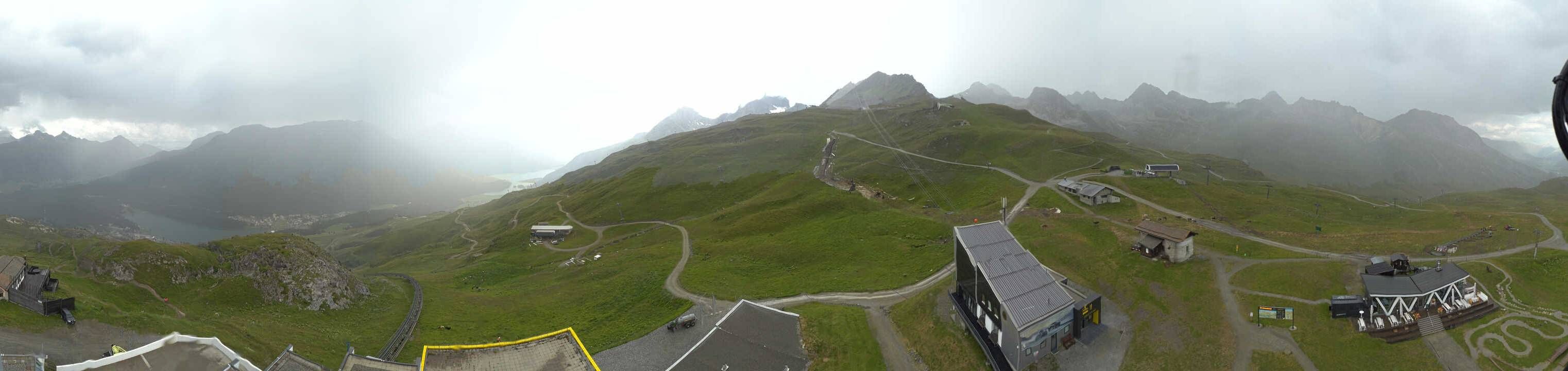 Sankt Moritz: Corviglia Panorama