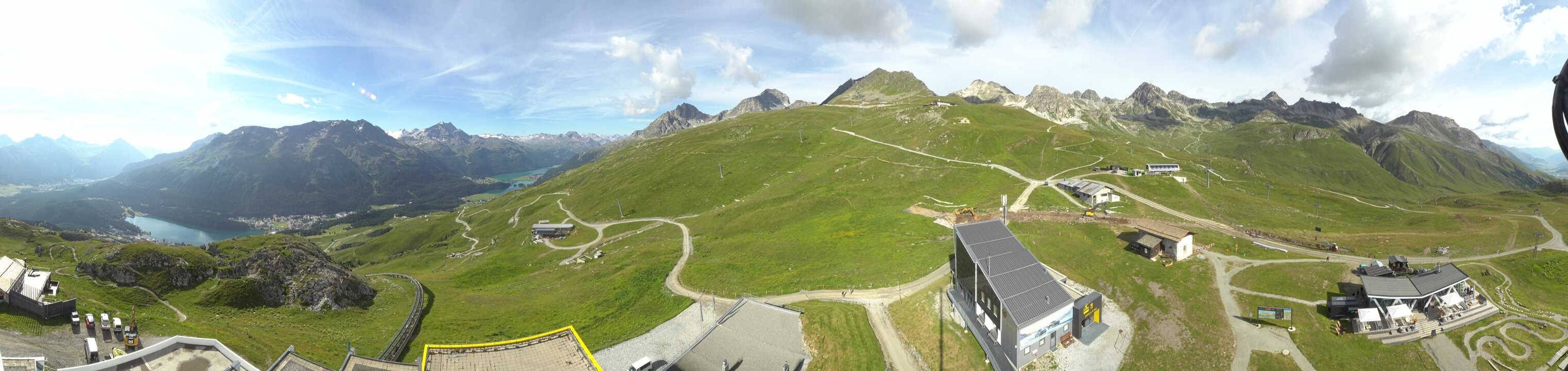 Sankt Moritz: Corviglia Panorama