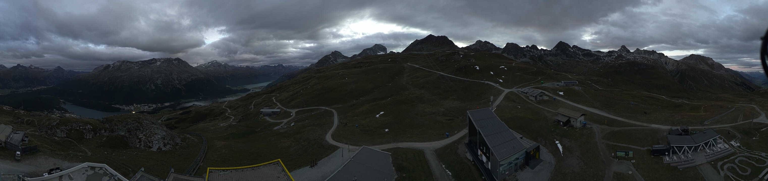 Sankt Moritz: Corviglia Panorama