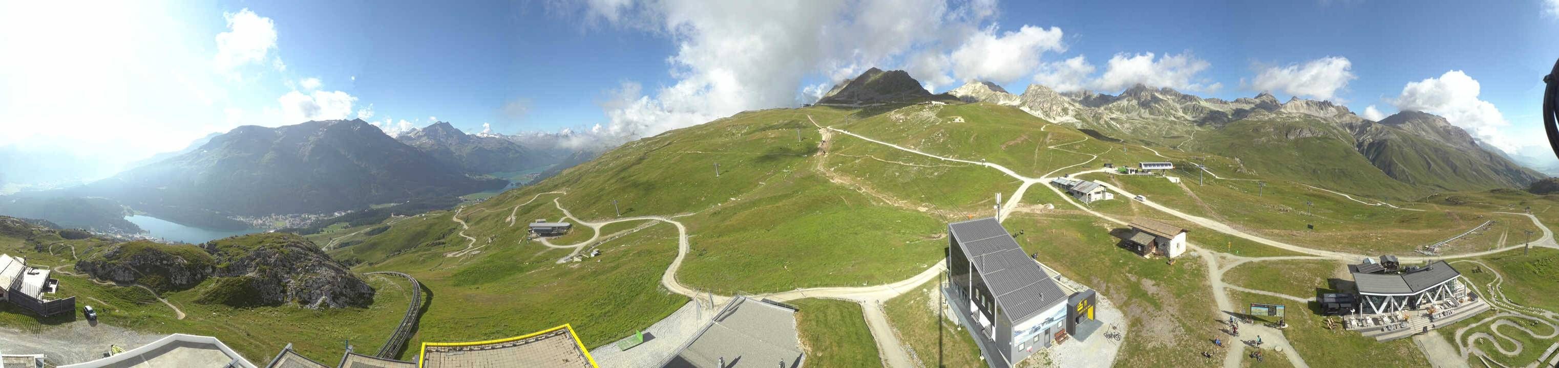 Sankt Moritz: Corviglia Panorama