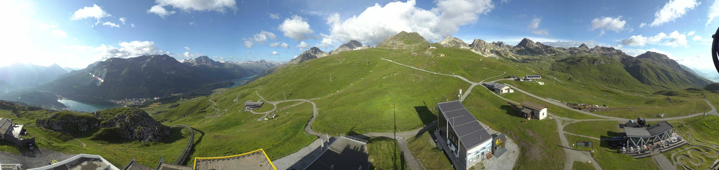 Sankt Moritz: Corviglia Panorama