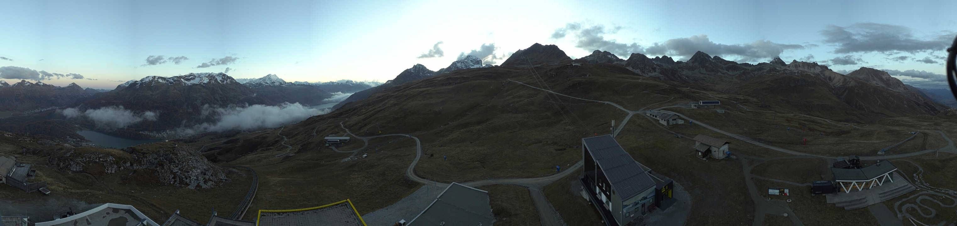 Sankt Moritz: Corviglia Panorama