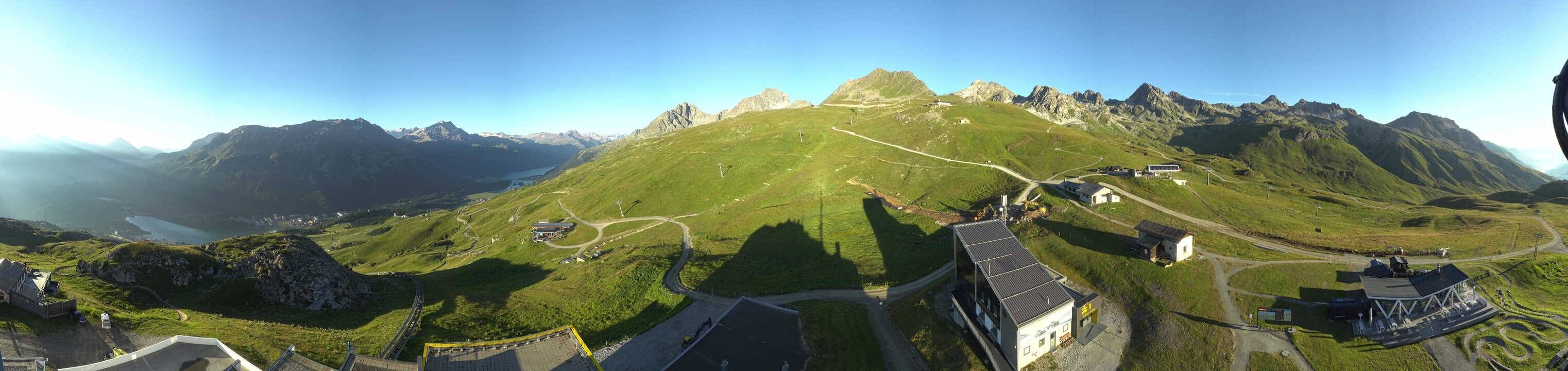 Sankt Moritz: Corviglia Panorama