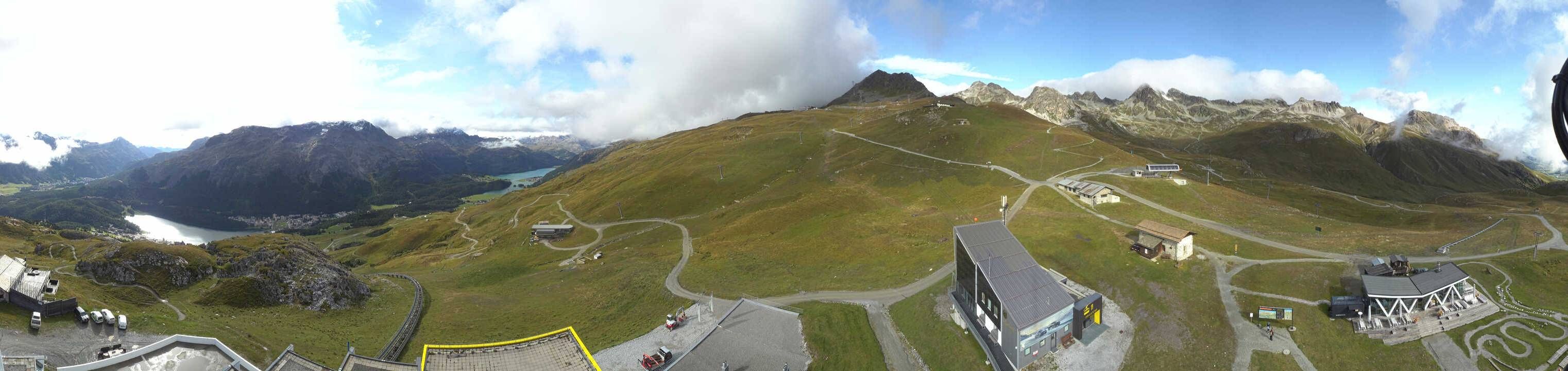 Sankt Moritz: Corviglia Panorama