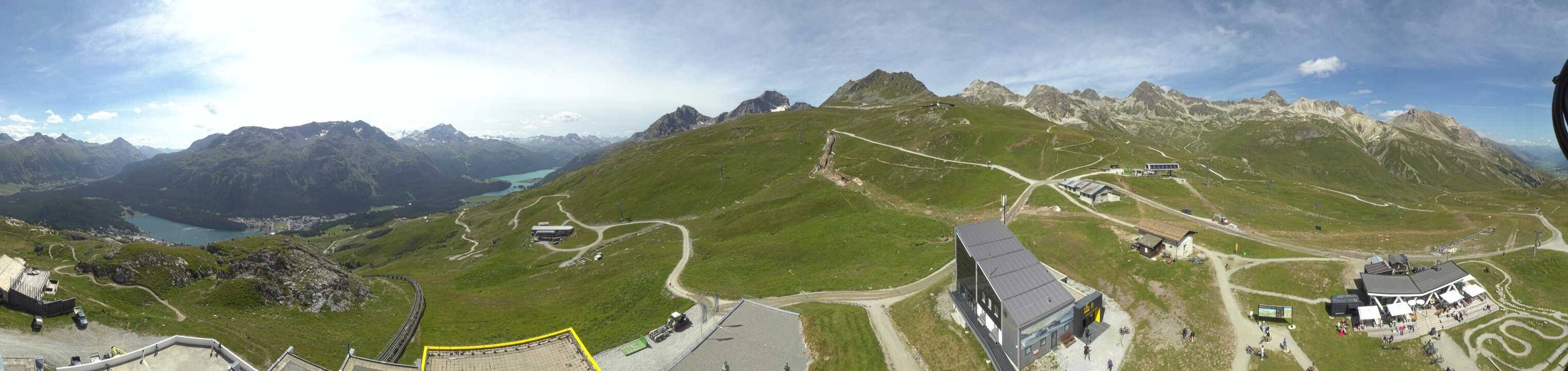 Sankt Moritz: Corviglia Panorama