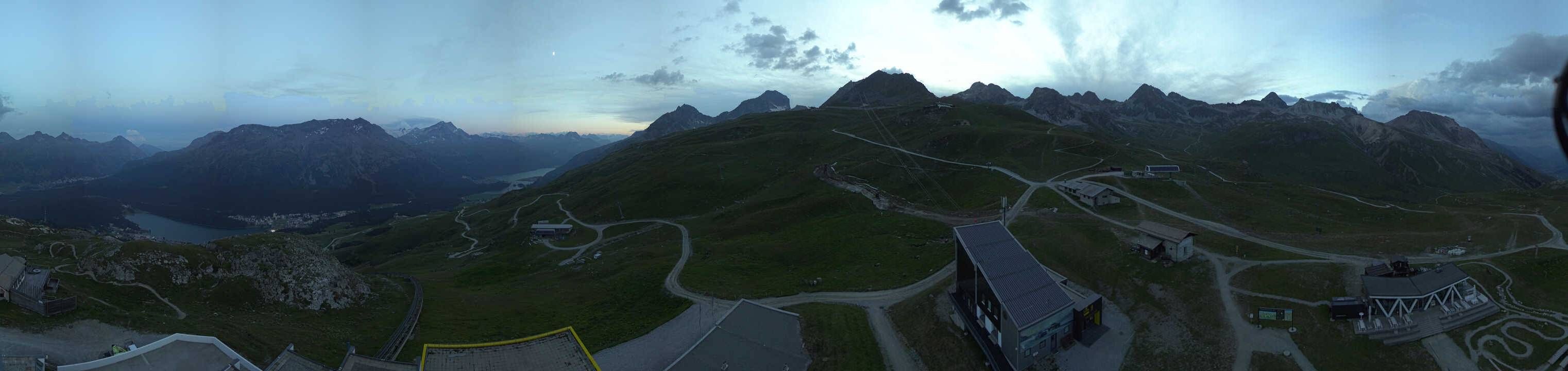 Sankt Moritz: Corviglia Panorama