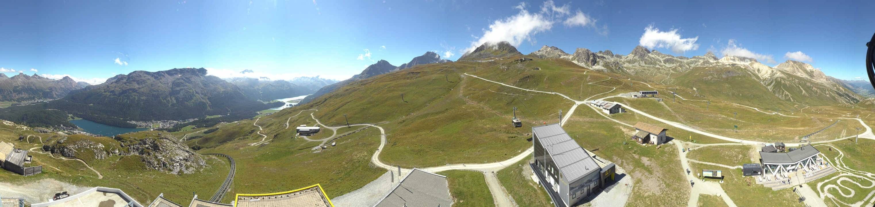 Sankt Moritz: Corviglia Panorama