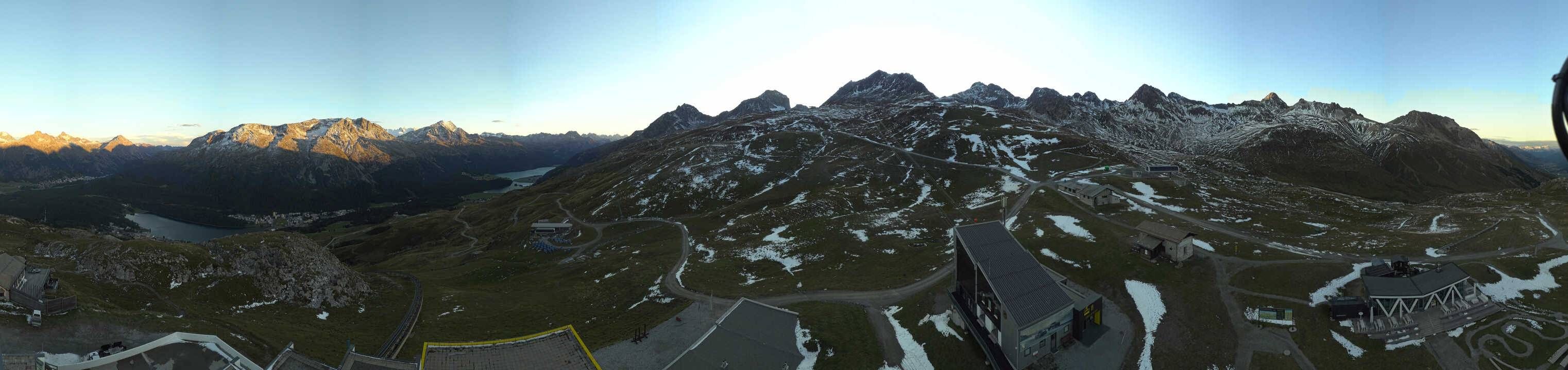 Sankt Moritz: Corviglia Panorama