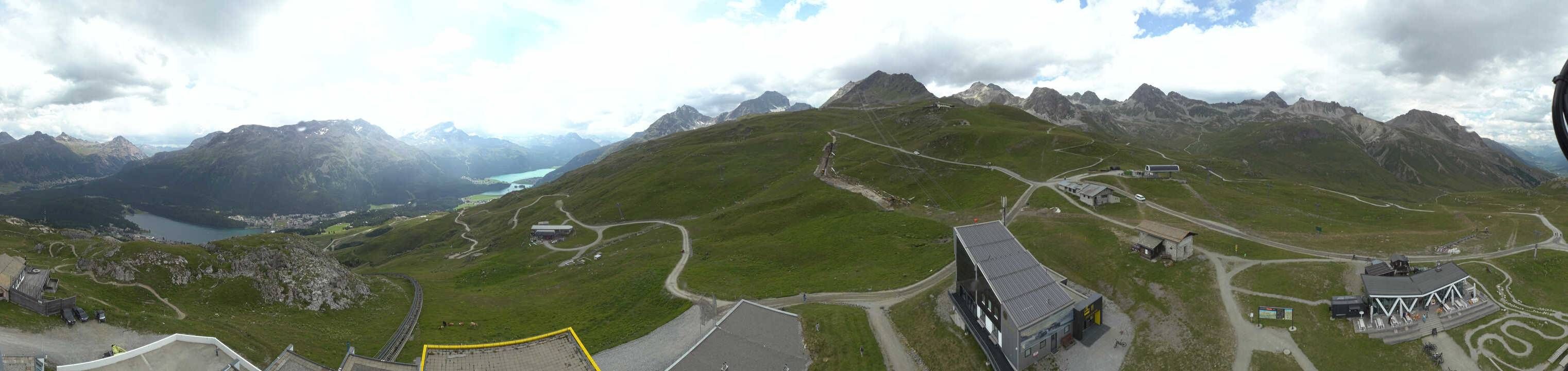 Sankt Moritz: Corviglia Panorama