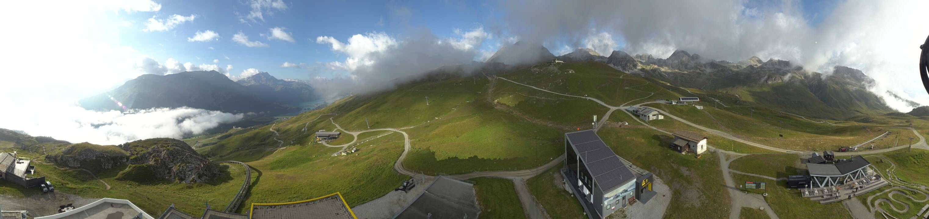 Sankt Moritz: Corviglia Panorama