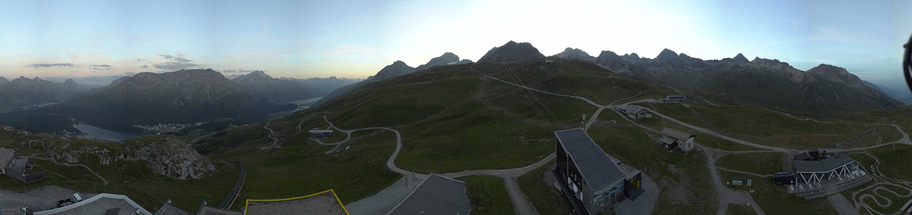 Sankt Moritz: Corviglia Panorama