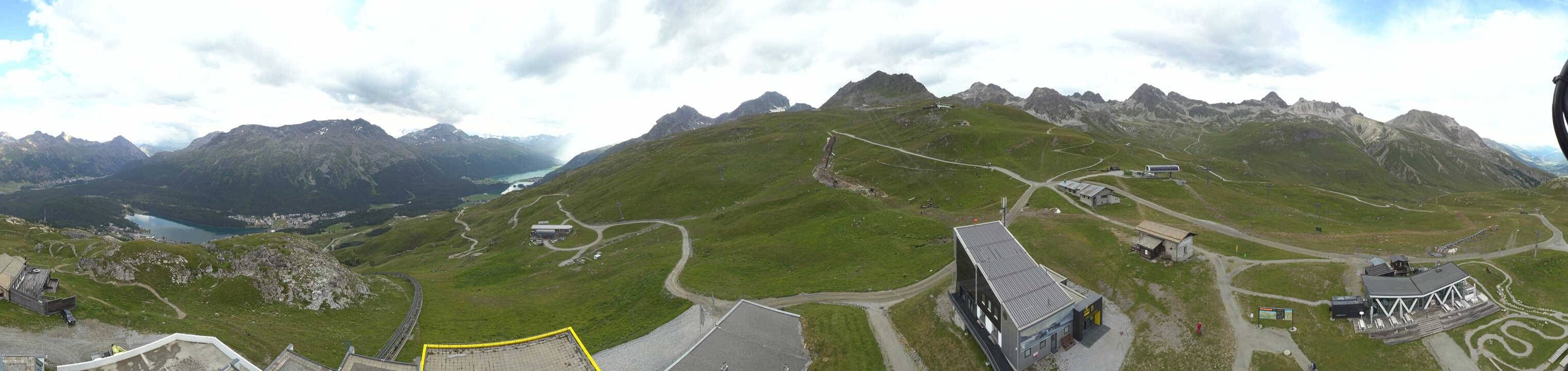 Sankt Moritz: Corviglia Panorama