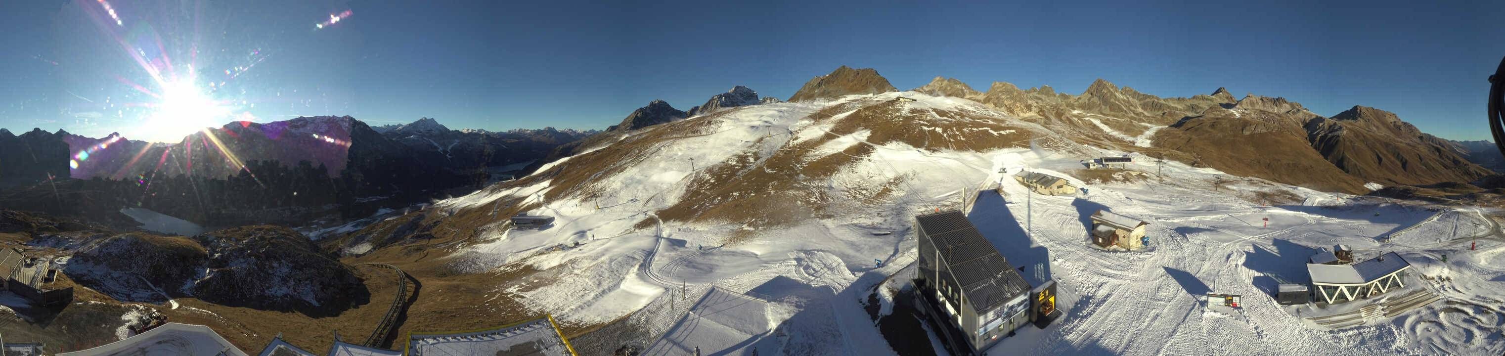 Sankt Moritz: Corviglia Panorama