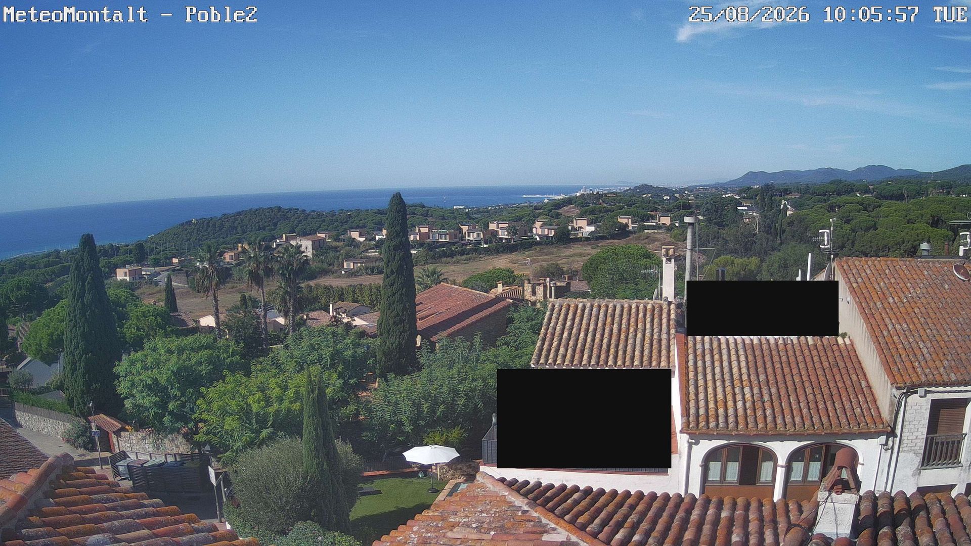 Traffic Cam Sant Vicenc de Montalt: St. Vicenç de Montalt (Montaña)
