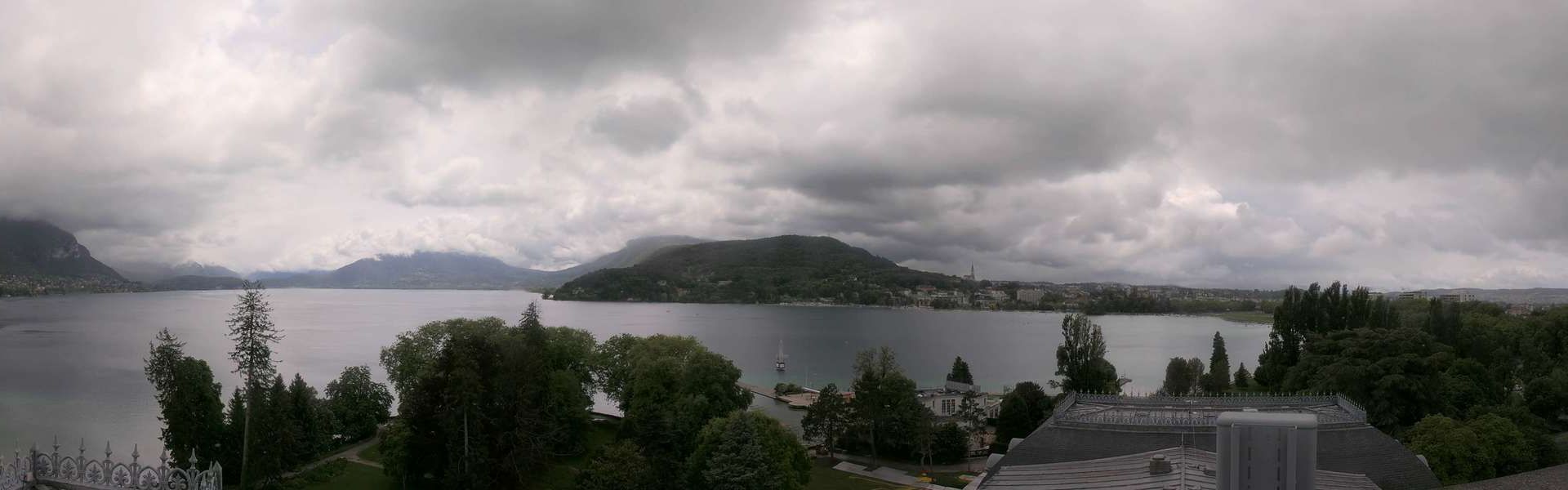 Webcam Lac d'Annecy - Vue panoramique