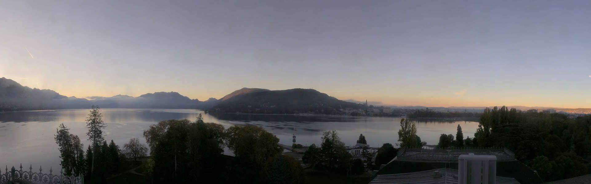 Webcam Lac d'Annecy - Vue panoramique