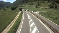 Mori: SS Km + - Ovest vista direzione Riva d/G