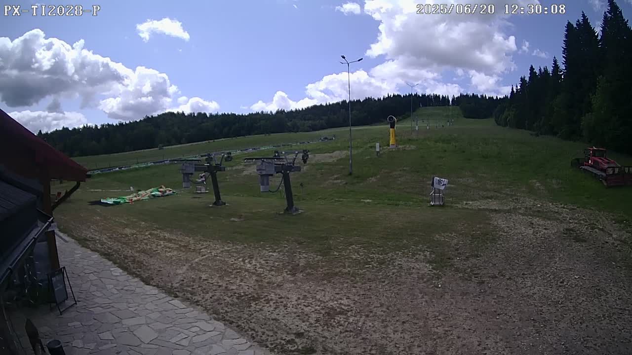 Traffic Cam Weremien › South-West: Lesko - Ski - Weremień