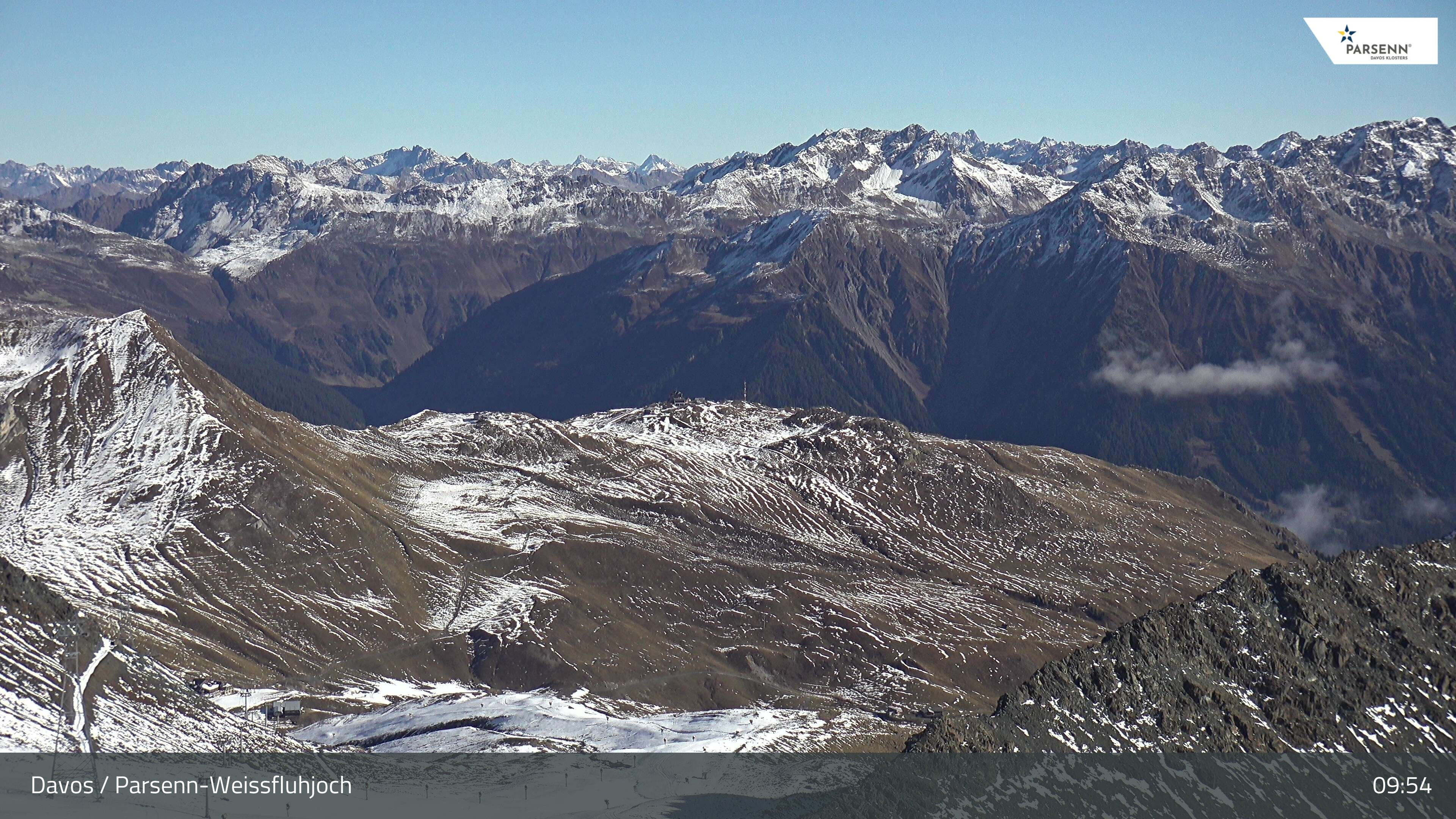 Davos: Dorf - Weissfluhjoch, Blick Gotschna