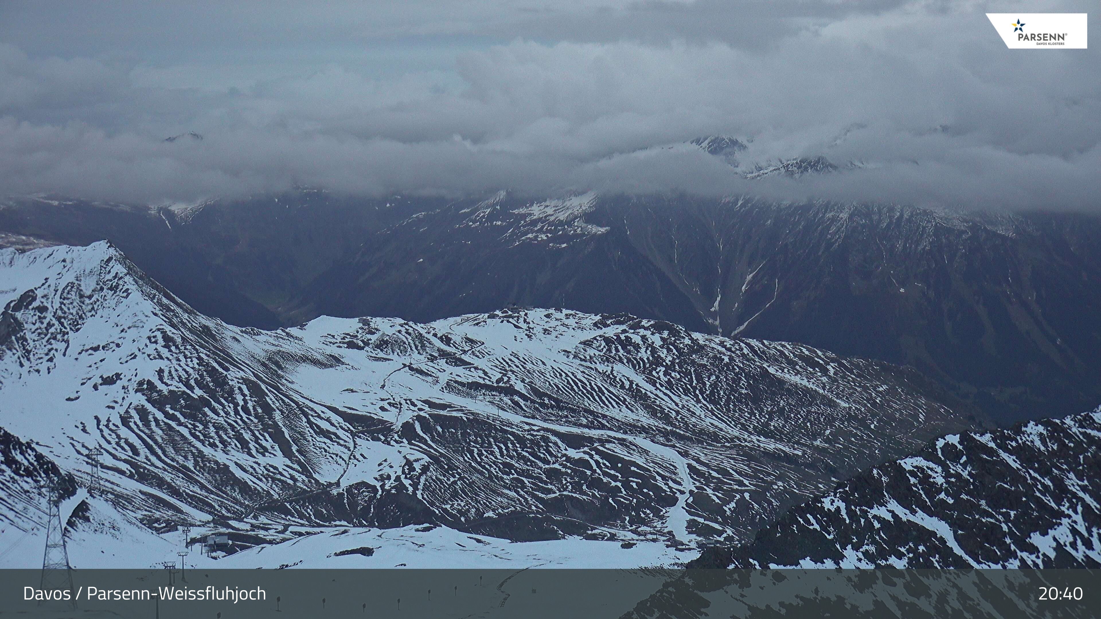 Davos: Dorf - Weissfluhjoch, Blick Gotschna