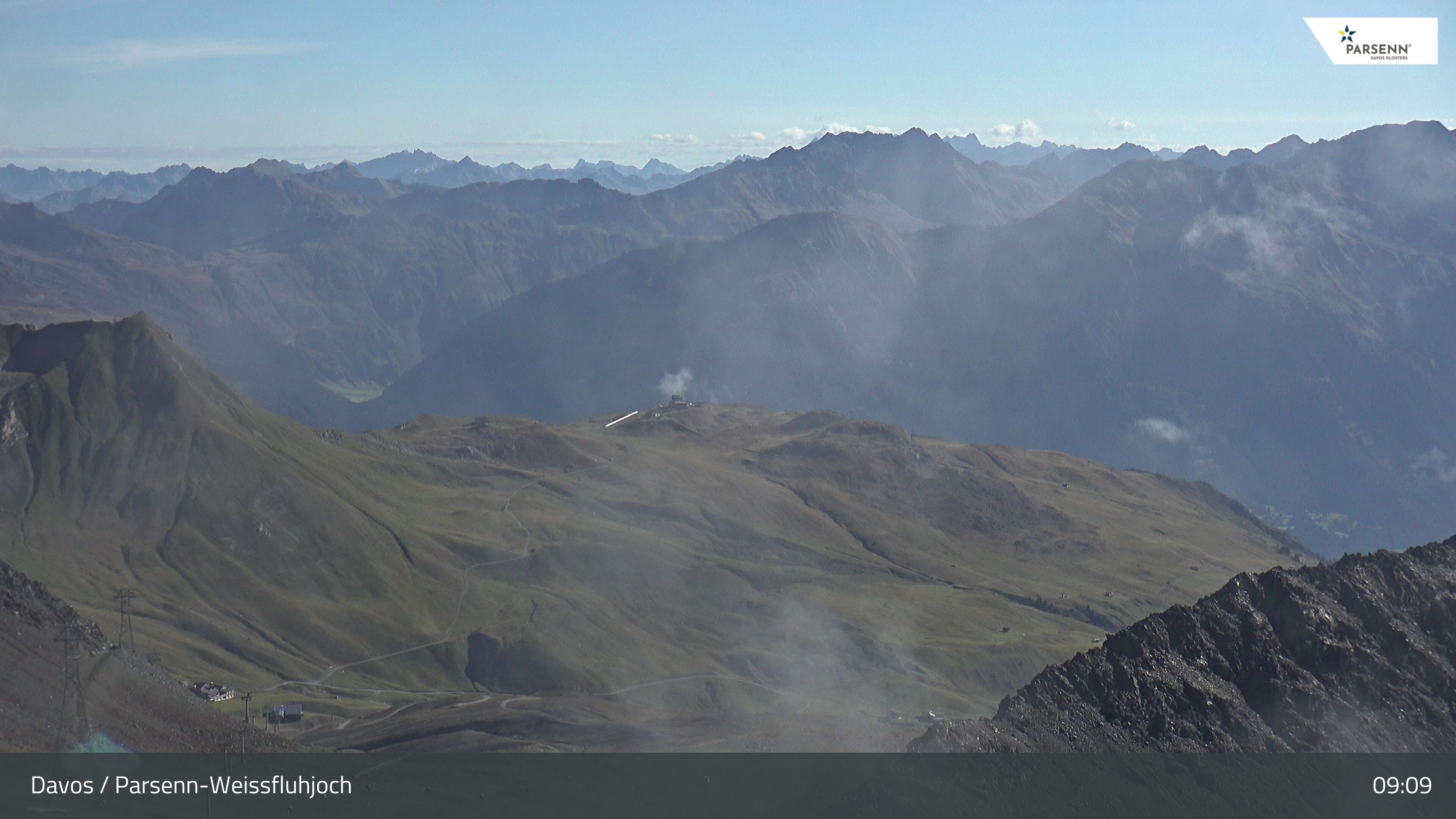Davos: Dorf - Weissfluhjoch, Blick Gotschna