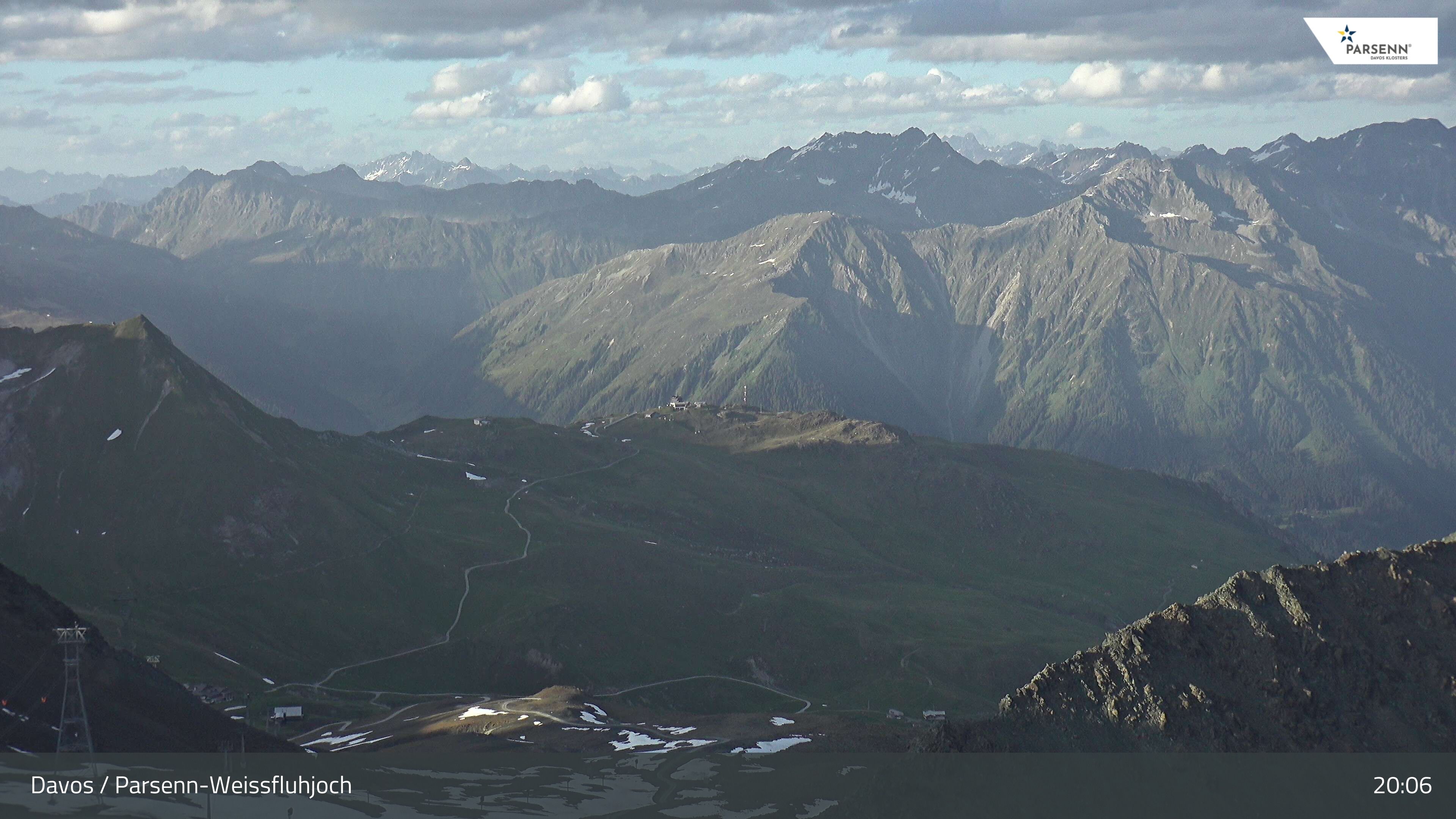 Davos: Dorf - Weissfluhjoch, Blick Gotschna
