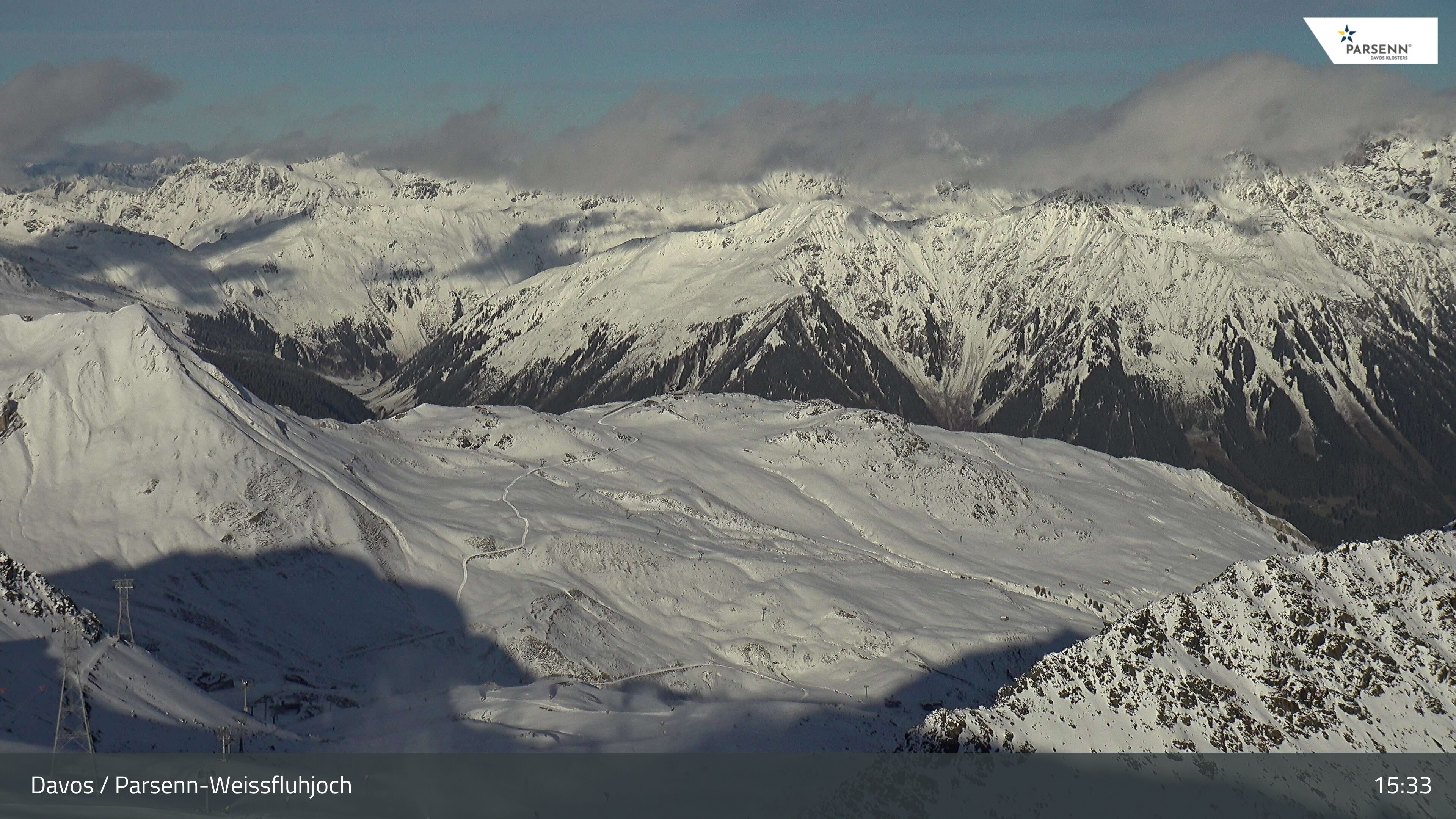 Davos: Dorf - Weissfluhjoch, Blick Gotschna