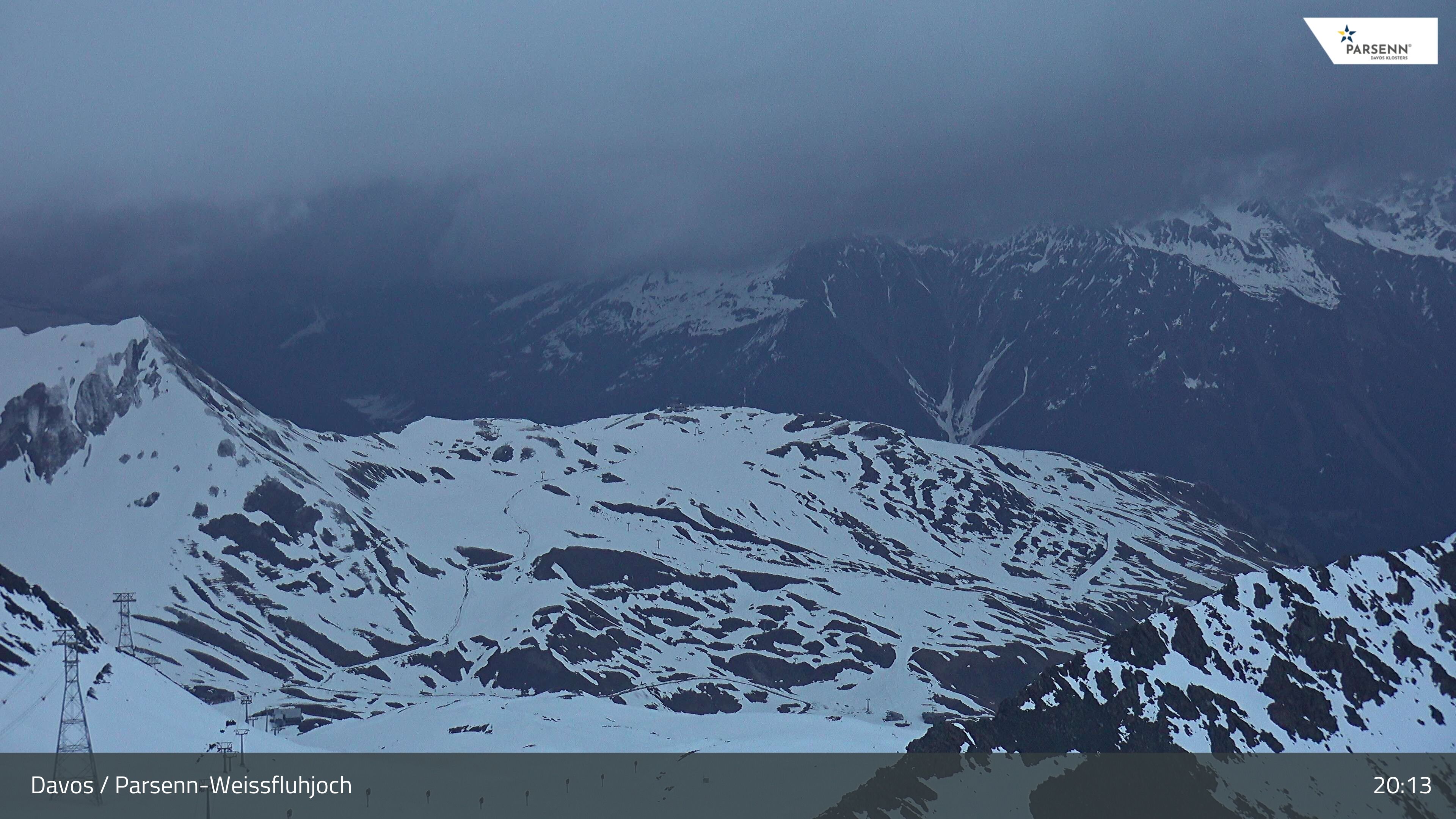 Davos: Dorf - Weissfluhjoch, Blick Gotschna