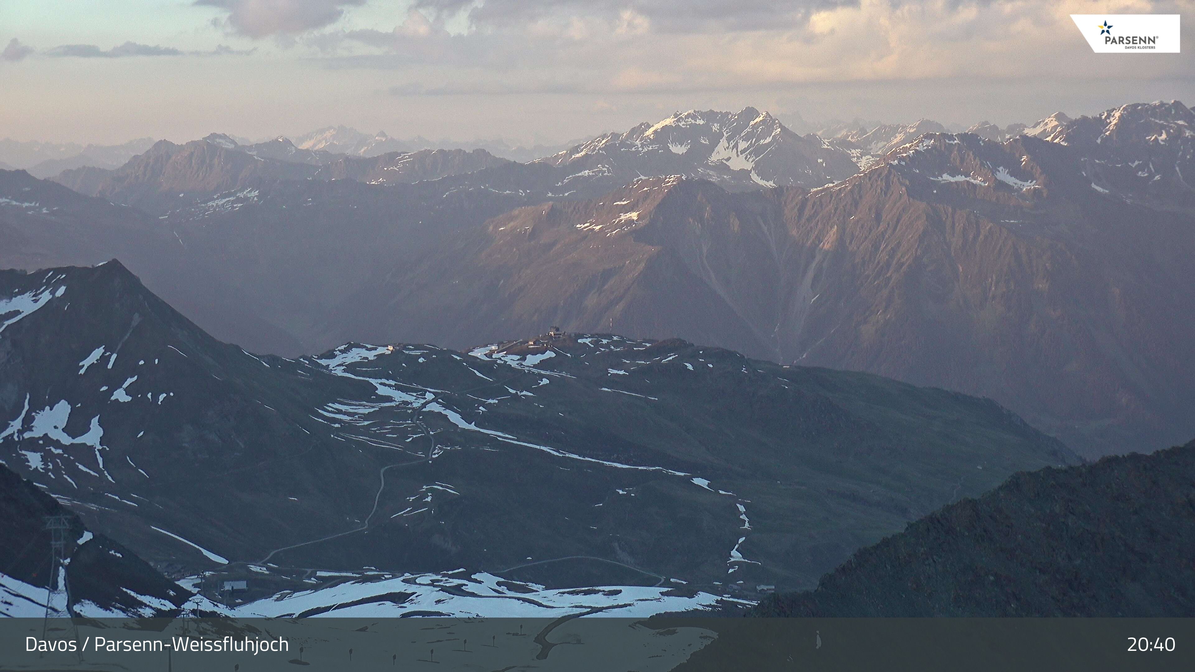Davos: Dorf - Weissfluhjoch, Blick Gotschna