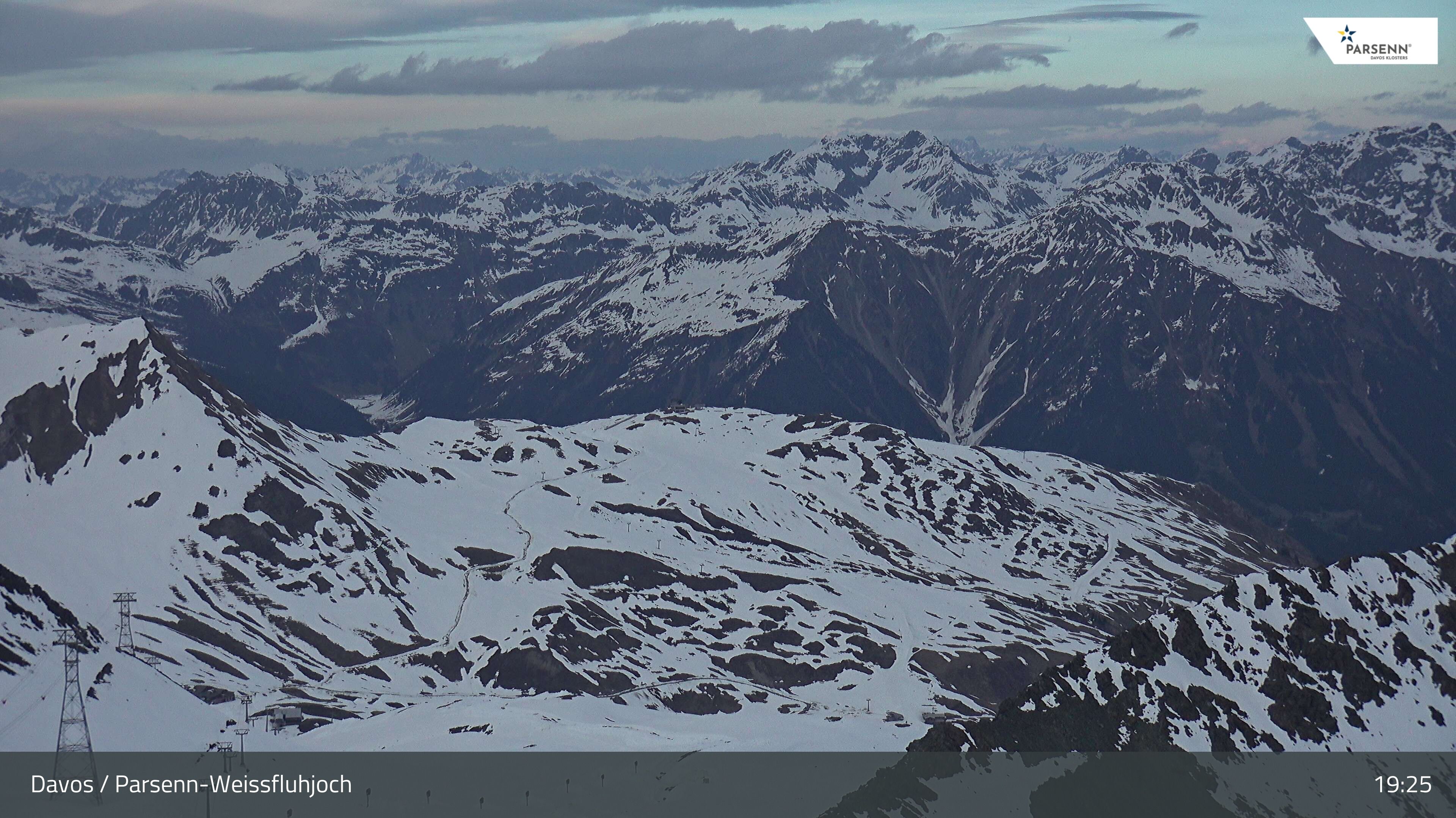 Davos: Dorf - Weissfluhjoch, Blick Gotschna