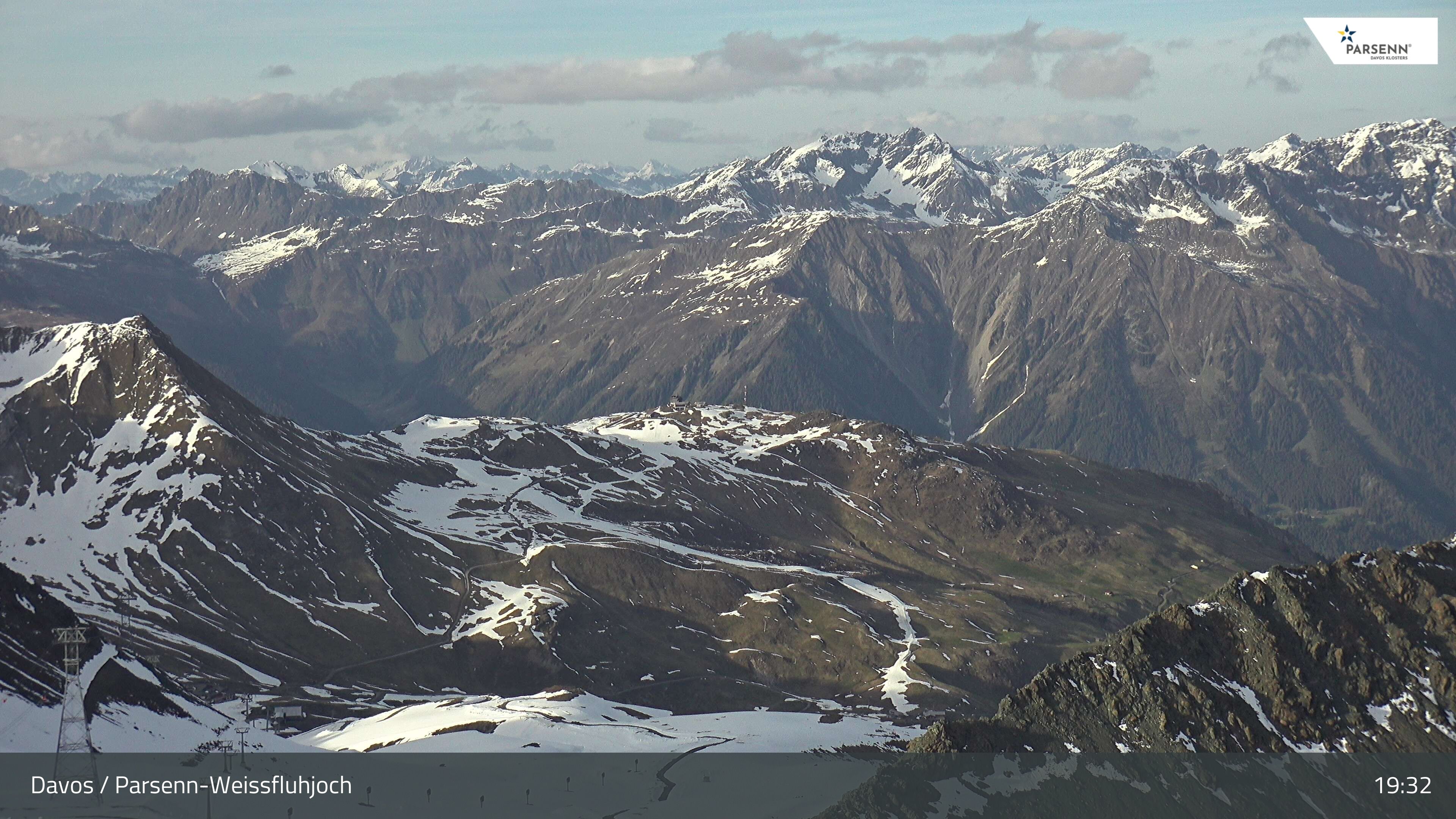 Davos: Dorf - Weissfluhjoch, Blick Gotschna