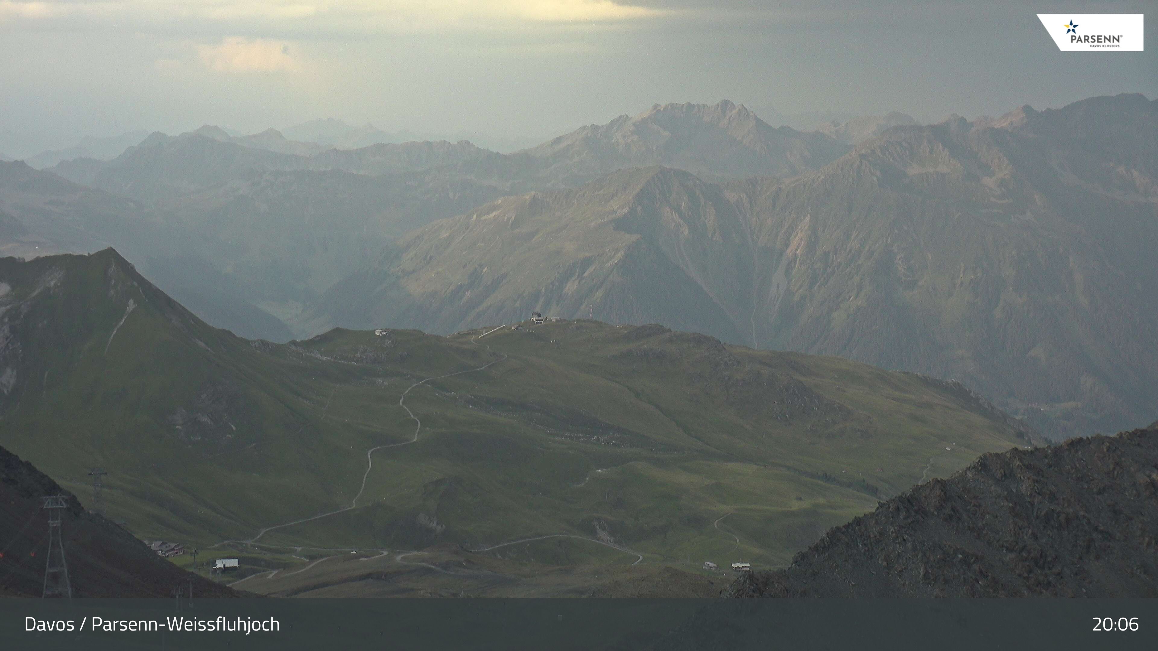 Davos: Dorf - Weissfluhjoch, Blick Gotschna