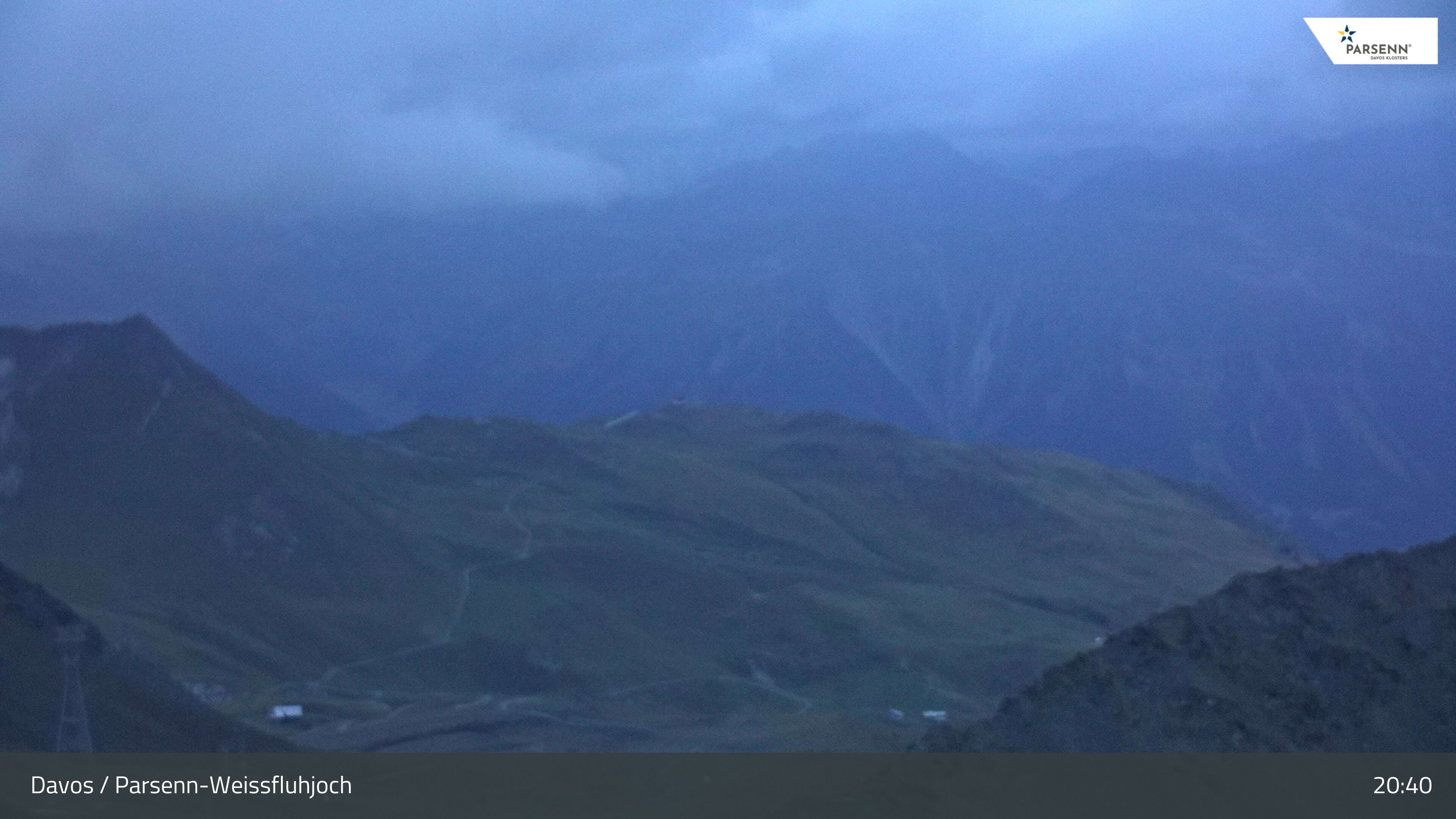 Davos: Dorf - Weissfluhjoch, Blick Gotschna