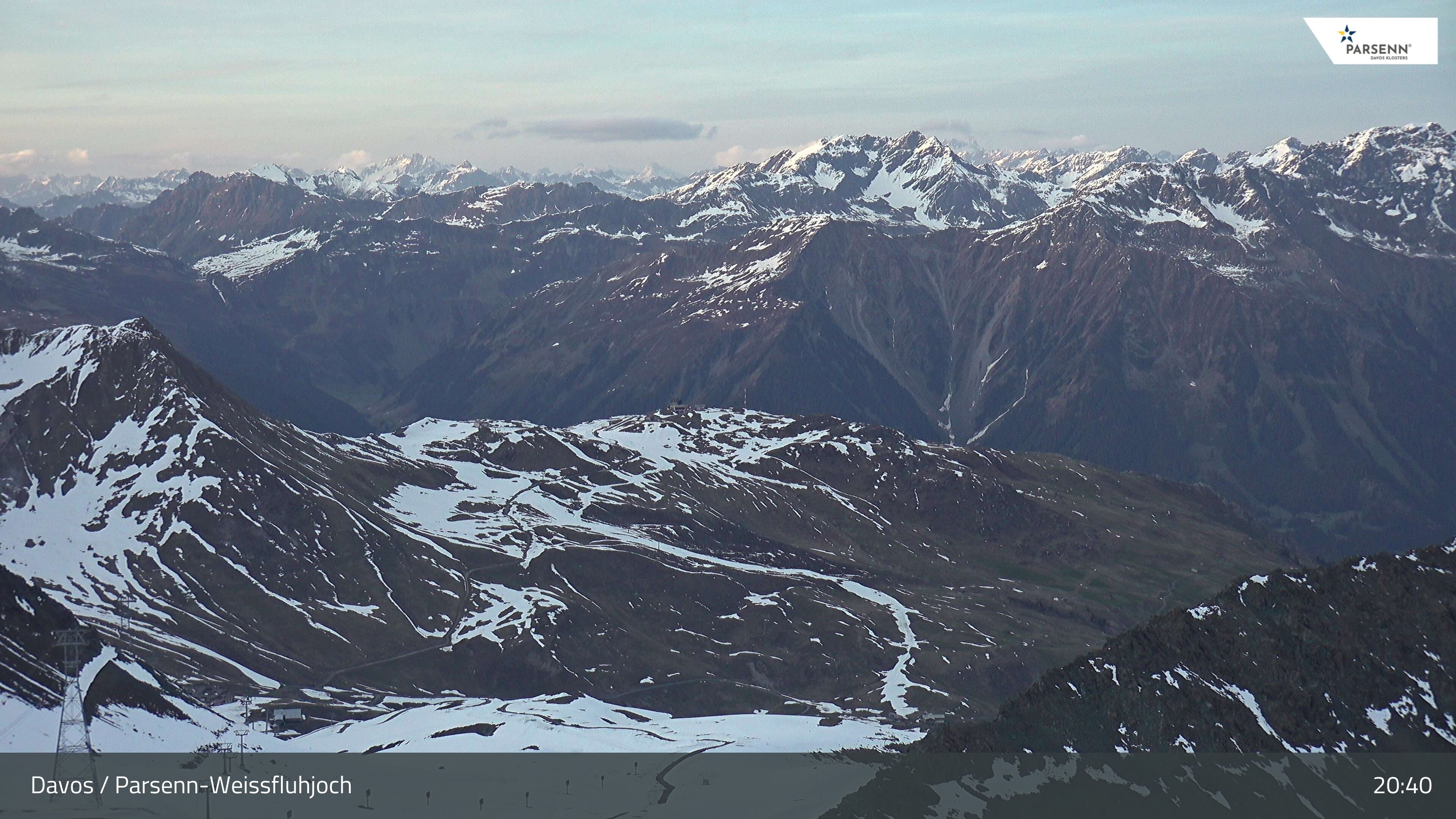 Davos: Dorf - Weissfluhjoch, Blick Gotschna