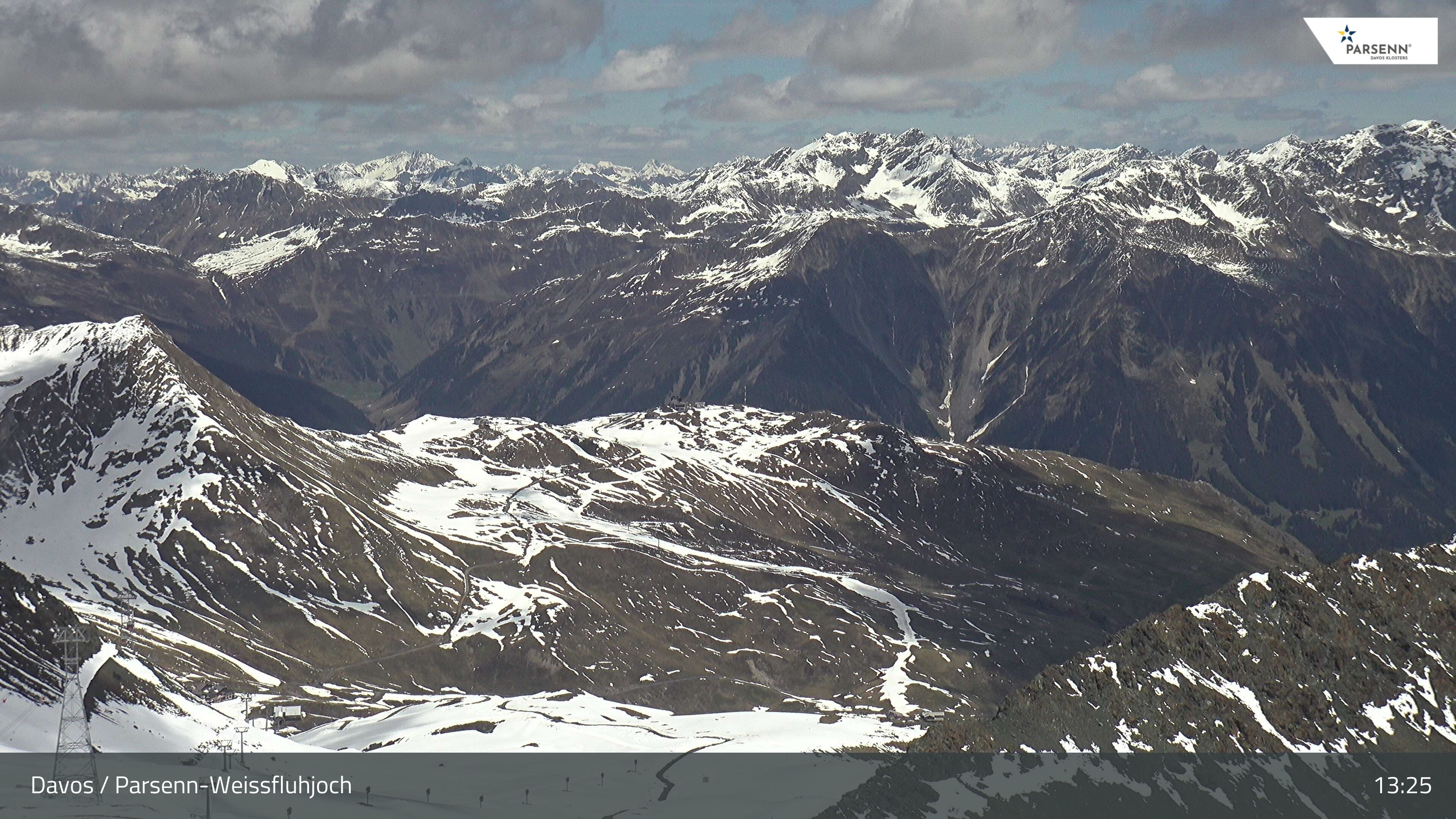 Davos: Dorf - Weissfluhjoch, Blick Gotschna