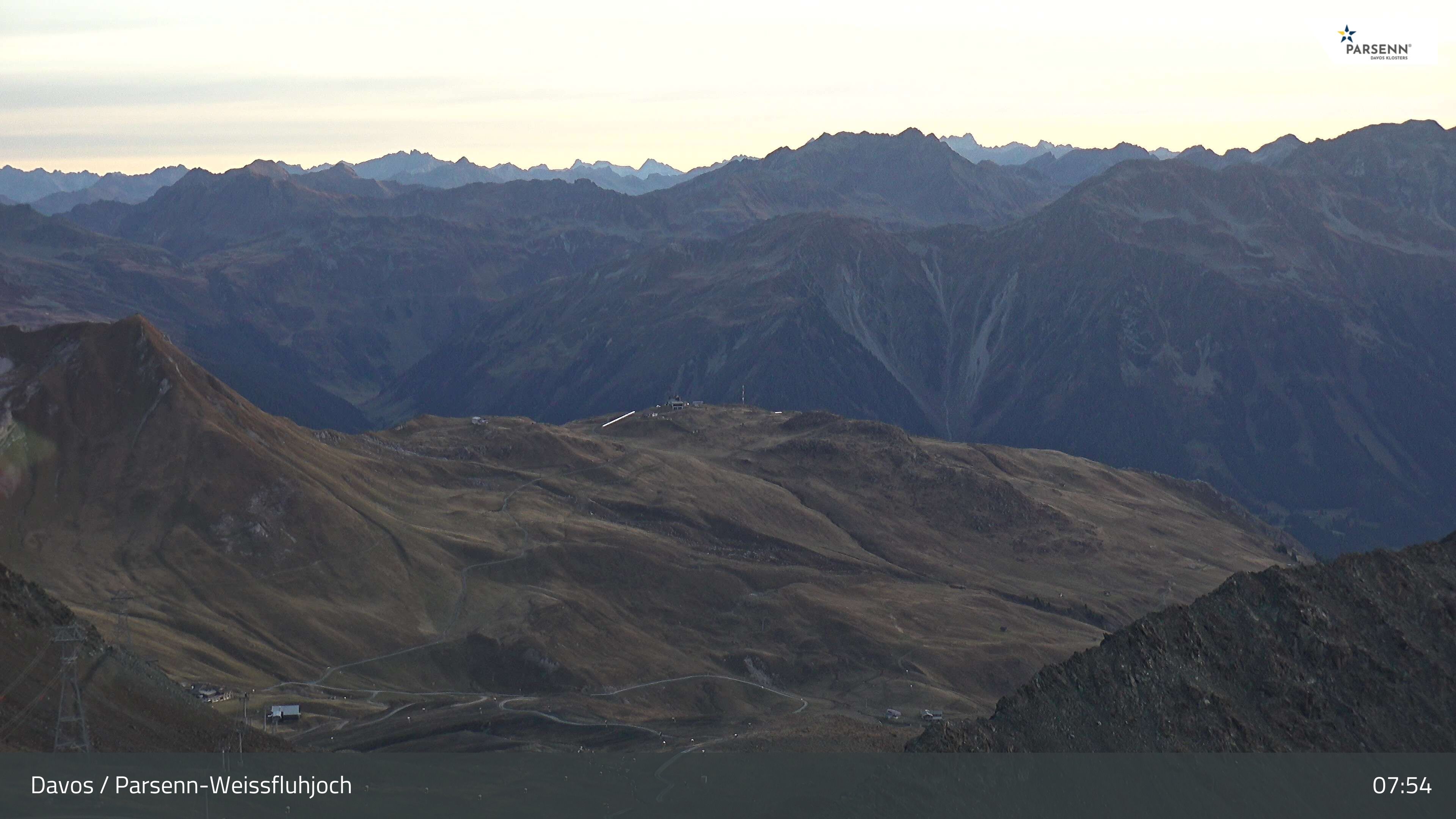 Davos: Dorf - Weissfluhjoch, Blick Gotschna