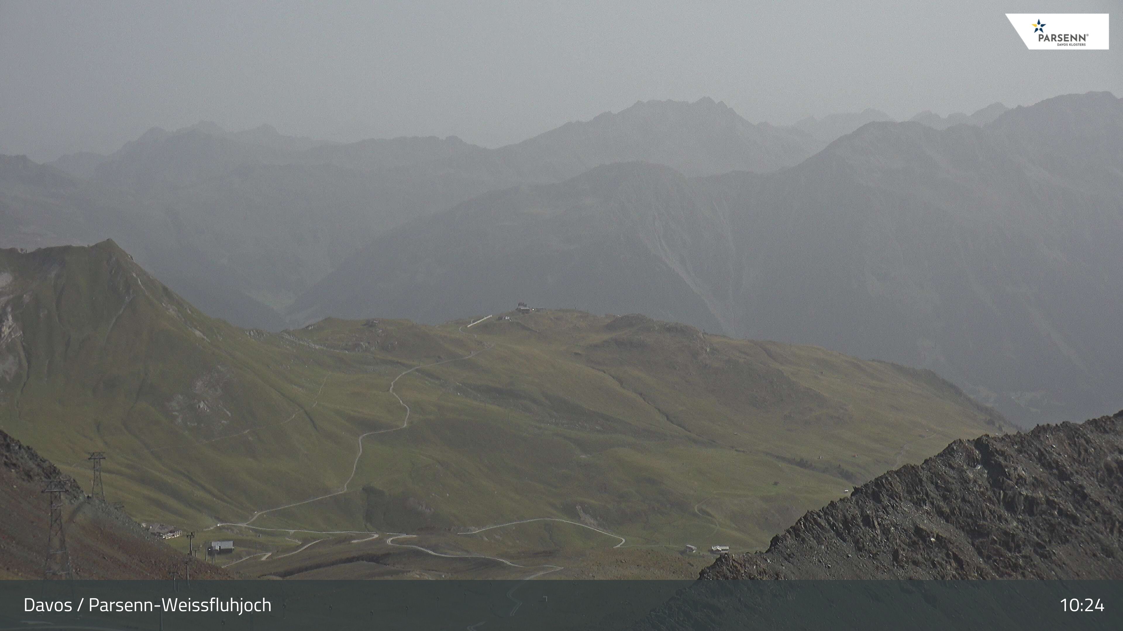 Davos: Dorf - Weissfluhjoch, Blick Gotschna
