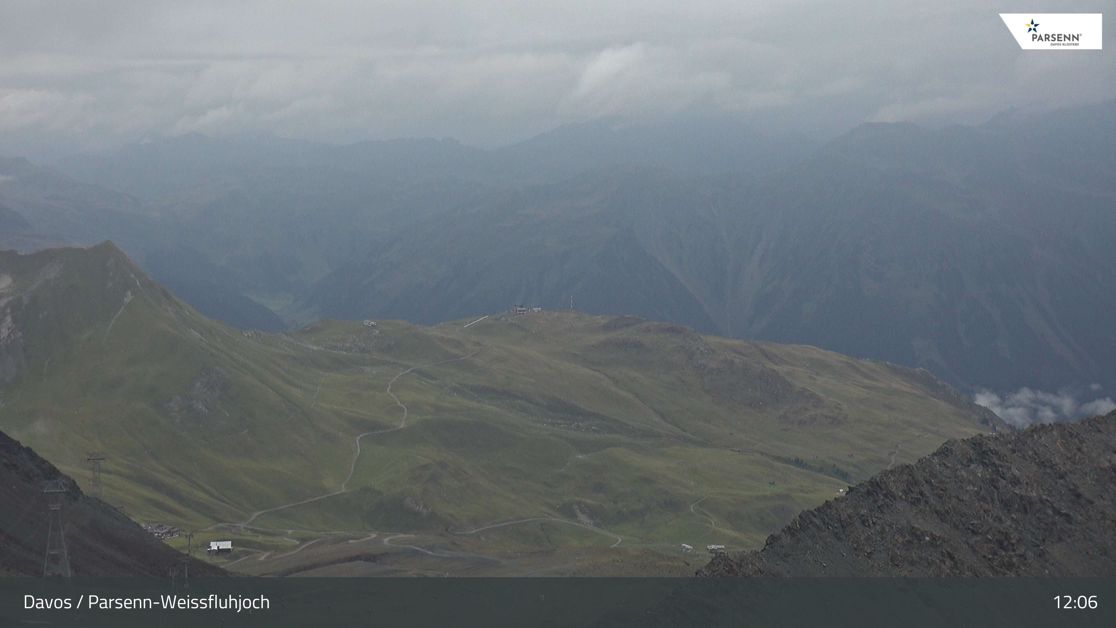 Davos: Dorf - Weissfluhjoch, Blick Gotschna