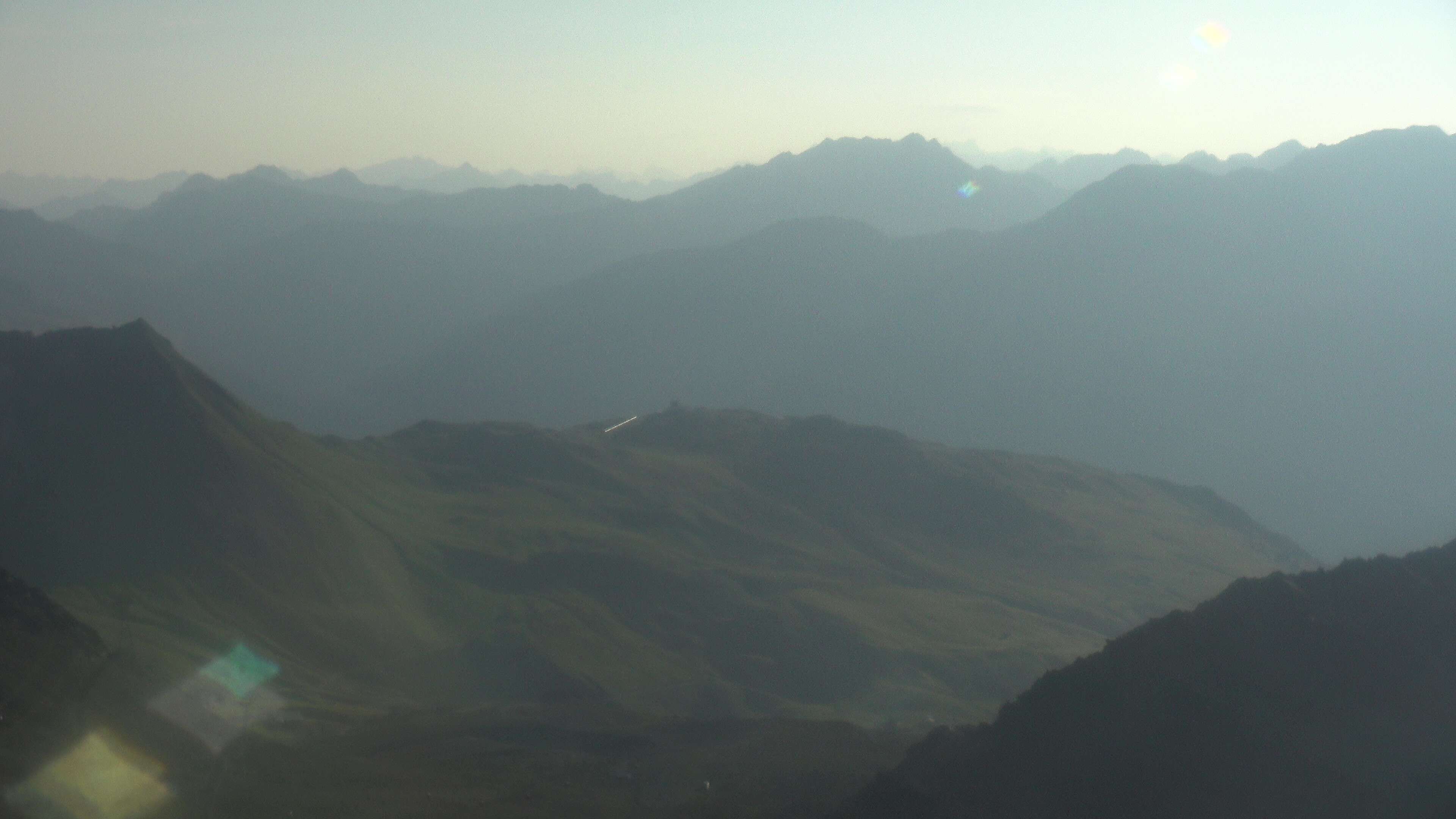 Davos: Dorf - Weissfluhjoch, Blick Gotschna