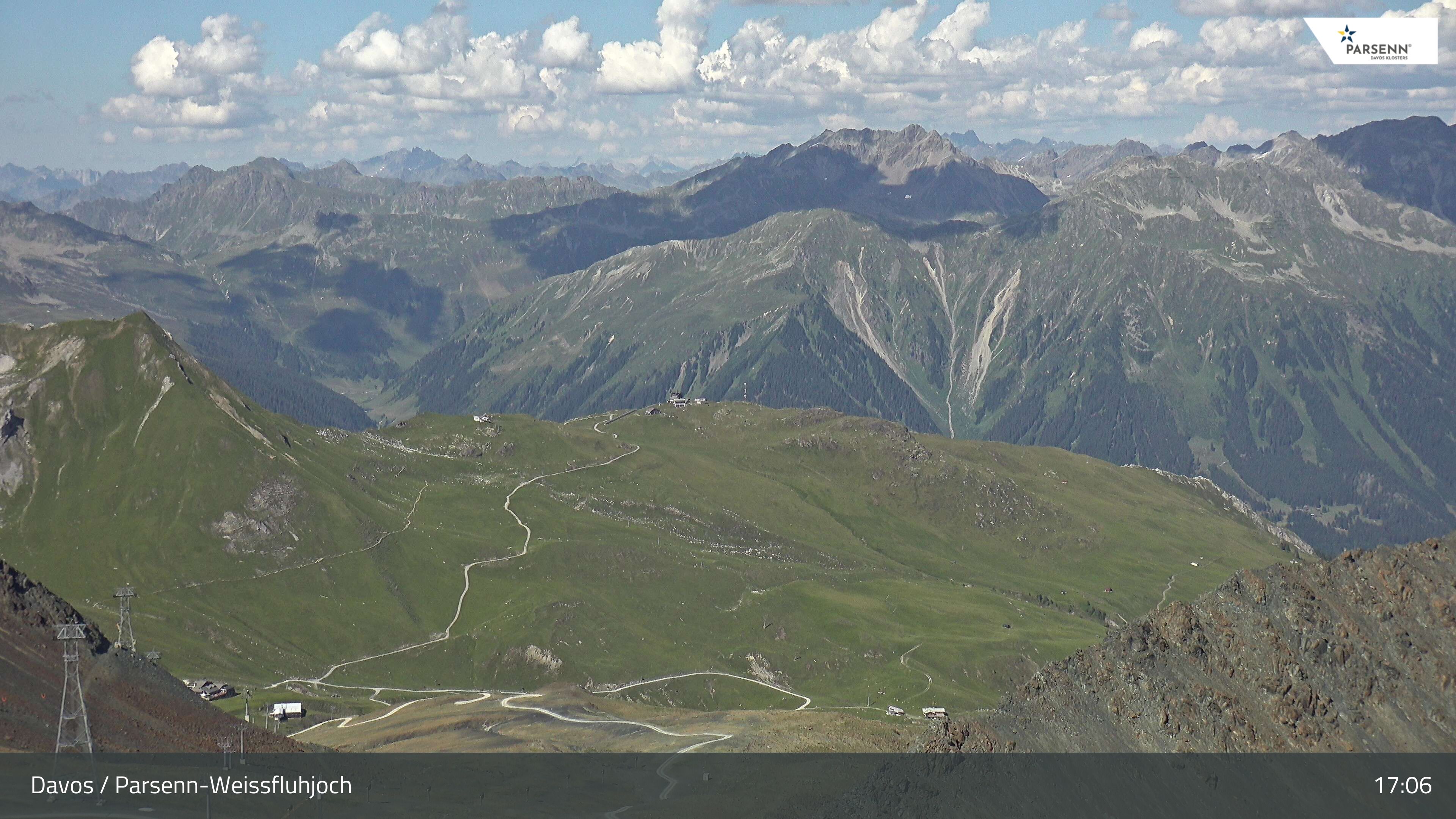 Davos: Dorf - Weissfluhjoch, Blick Gotschna