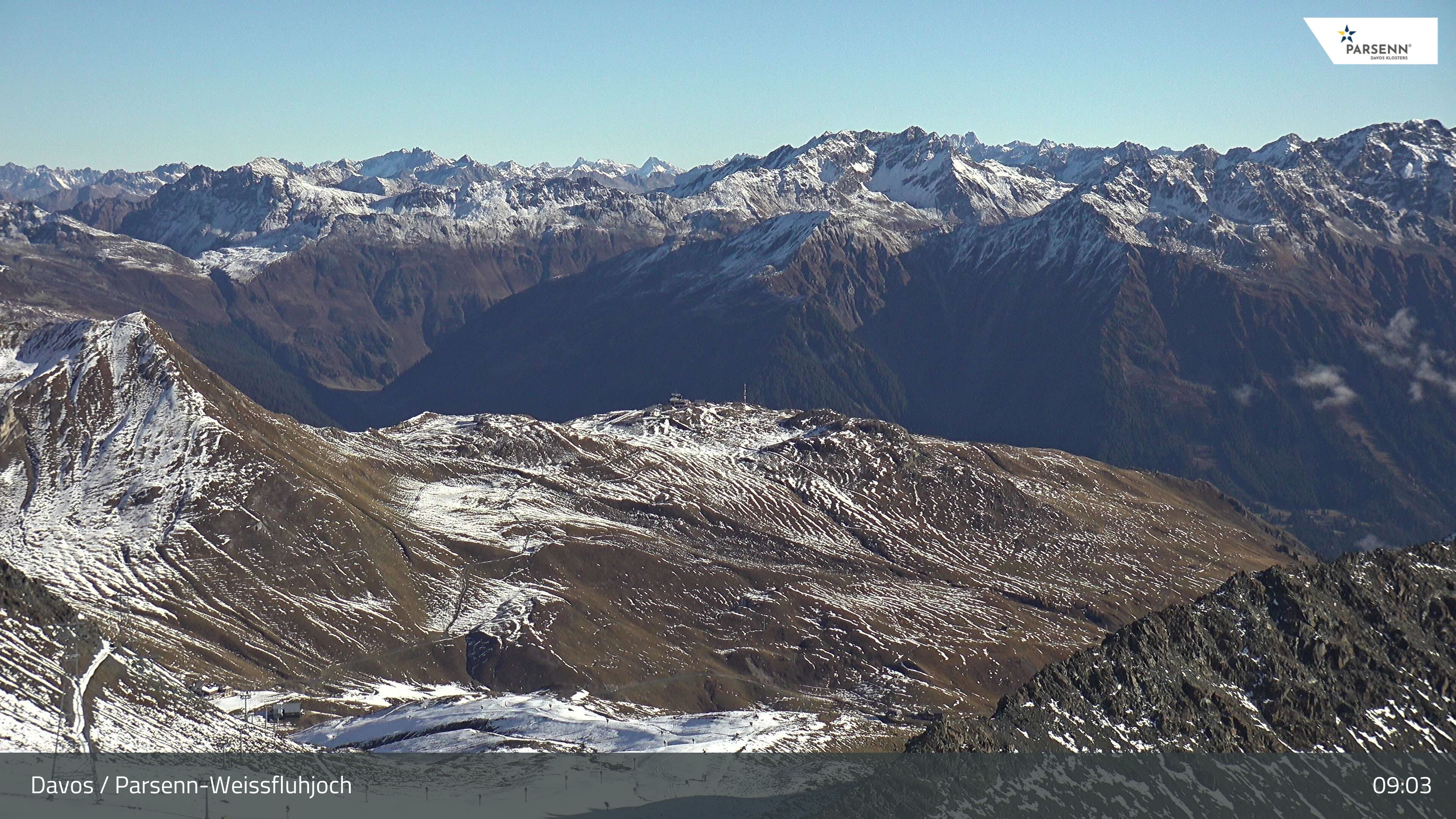 Davos: Dorf - Weissfluhjoch, Blick Gotschna